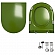 Унитаз-компакт Sanita Luxe Best Color Green BSTSLCC09130522
