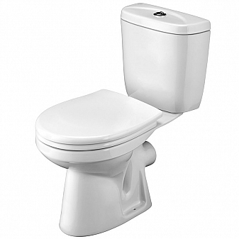 Унитаз-компакт Santek Анимо 1.WH30.2.132 горизонтальный выпуск стандарт