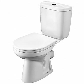 Унитаз-компакт Santek Анимо 1.WH11.0.032 косой выпуск эконом