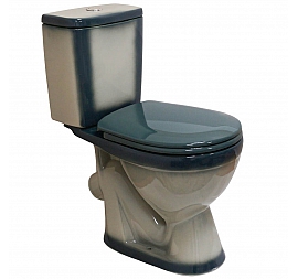 Унитаз-компакт Rosa Лира зелёный