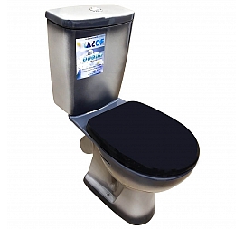 Унитаз-компакт Rosa Уют чёрный