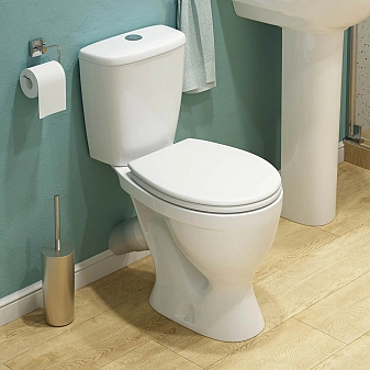 Унитаз-компакт Sanita Эталон Стандарт WC.CC/Etalon/1-P/WHT.G/S1