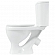 Унитаз-компакт Sanita Формат Комфорт WC.CC/Format/2-DM/WHT.G/S1
