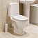 Унитаз-компакт Sanita Самарский Стандарт WC.CC/Samarsky/1-P/WHT.G/S1
