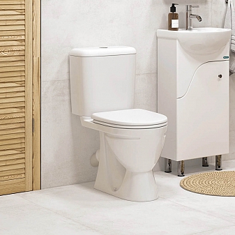 Унитаз-компакт Sanita Стандарт Комфорт WC.CC/Standart/2-DM/WHT.G/S1