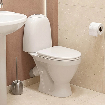 Унитаз-компакт Sanita Виктория Стандарт WC.CC/Victoria/1-P/WHT.G/S1