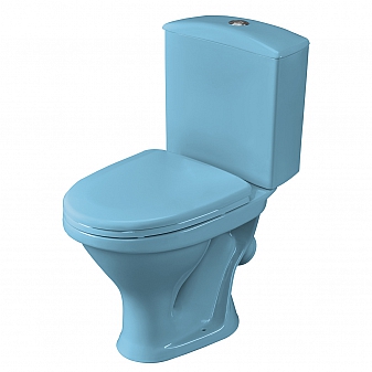 Унитаз-компакт Santeri Вест 1.P201.8.S06.00B.F голубой