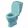 Унитаз-компакт Santeri Версия 1.P401.5.S06.00B.F голубой