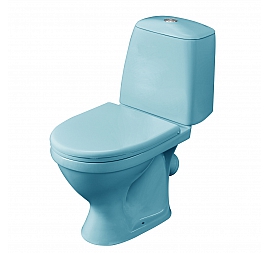 Унитаз-компакт Santeri Соната 1.P201.2.S06.00B.F голубой