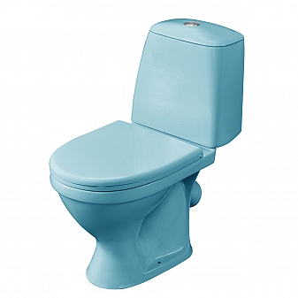 Унитаз-компакт Santeri Соната 1.P201.2.S06.00B.F голубой