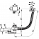 Слив-перелив Ravak X01316 с напуском воды через перелив