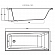 Акриловая ванна Cersanit Lorena 160х70 см