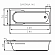 Акриловая ванна Cersanit Santana 140х70 см