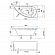 Акриловая ванна 1Marka Piccolo 150х75 см правая