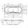 Акриловая ванна Riho Supreme BA5800500000000 190х90 см