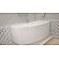 Акриловая ванна Aquanet Jersey 00205329 170x100 см правая