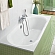 Квариловая ванна Villeroy&Boch Pavia UBQ180PAV2V-01 180x80 см
