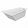 Акриловая ванна Cersanit WA-CREA*160-L 160x100 см левая