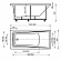 Акриловая ванна Акватек Либра 170х70 см