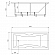 Акриловая ванна Акватек Феникс 160х75 см