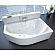 Акриловая ванна Акватек Таурус 170х100 см правая