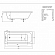 Акрилова ванна Акватек Мия MIY175-0000001 175х70 см