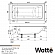 Чугунная ванна Wotte Line 150x70 см