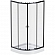 Душевое ограждение AM.PM X-Joy W88G-205-080BT 80х80 см