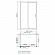 Душевое ограждение Wasserkraft Main 41S14 110х80 см