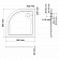 Душевой поддон Wasserkraft Salm 27T01 90х90 см