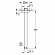 Потолочный душевой кронштейн Grohe Rainshower Neutral 27484000 292 мм