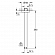 Потолочный душевой кронштейн Grohe Rainshower Neutral 28497000 292 мм