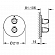 Термостат для душа Grohe Grohtherm 1000 New 19985000 внешняя часть