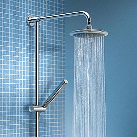 Душевые гарнитуры с верхним душем