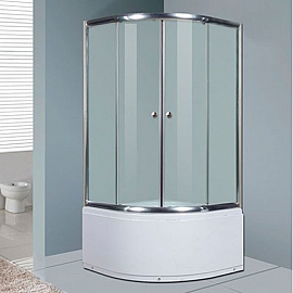 Душевые уголки с высоким поддоном